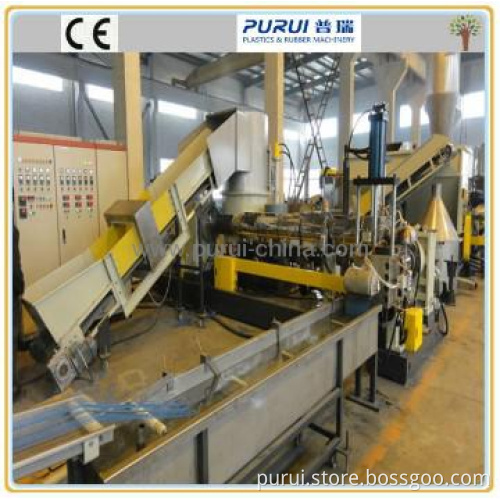 HDPE Waste recycling pelletizing machine